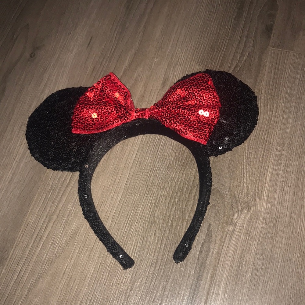 Disney Parks Sequined Minnie Ears